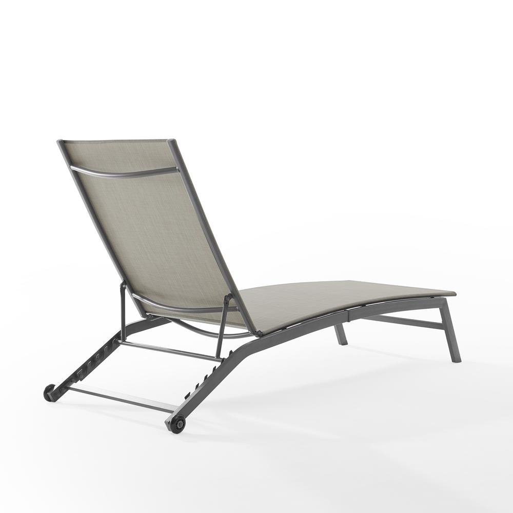 Weaver Outdoor Chaise Lounge. Picture 3