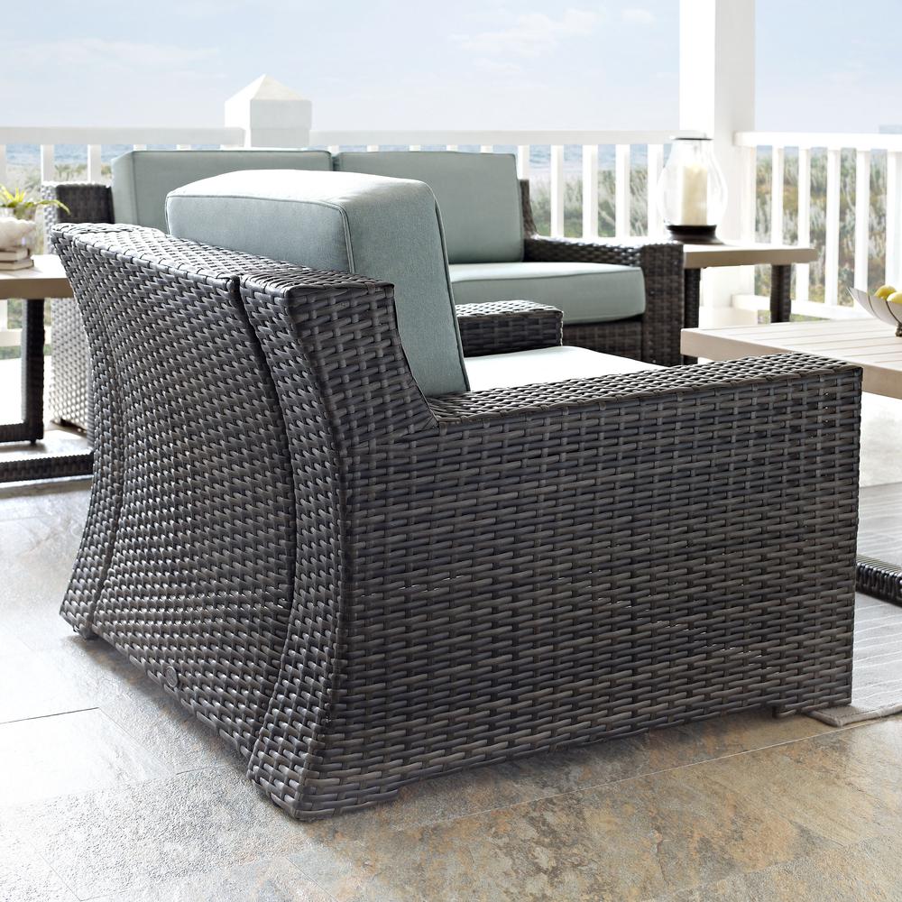 Beaufort Wicker Outdoor Chair. Picture 4