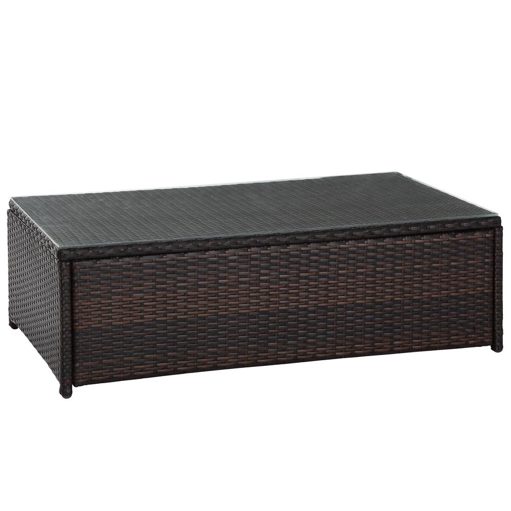 Palm Harbor Wicker Outdoor Coffee Table. Picture 2