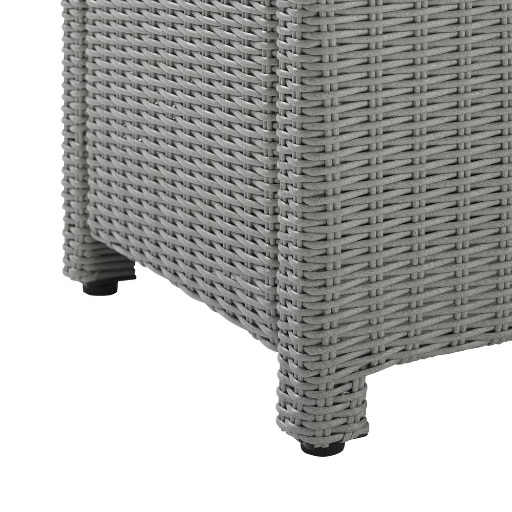 Bradenton Wicker Outdoor Coffee Table. Picture 5