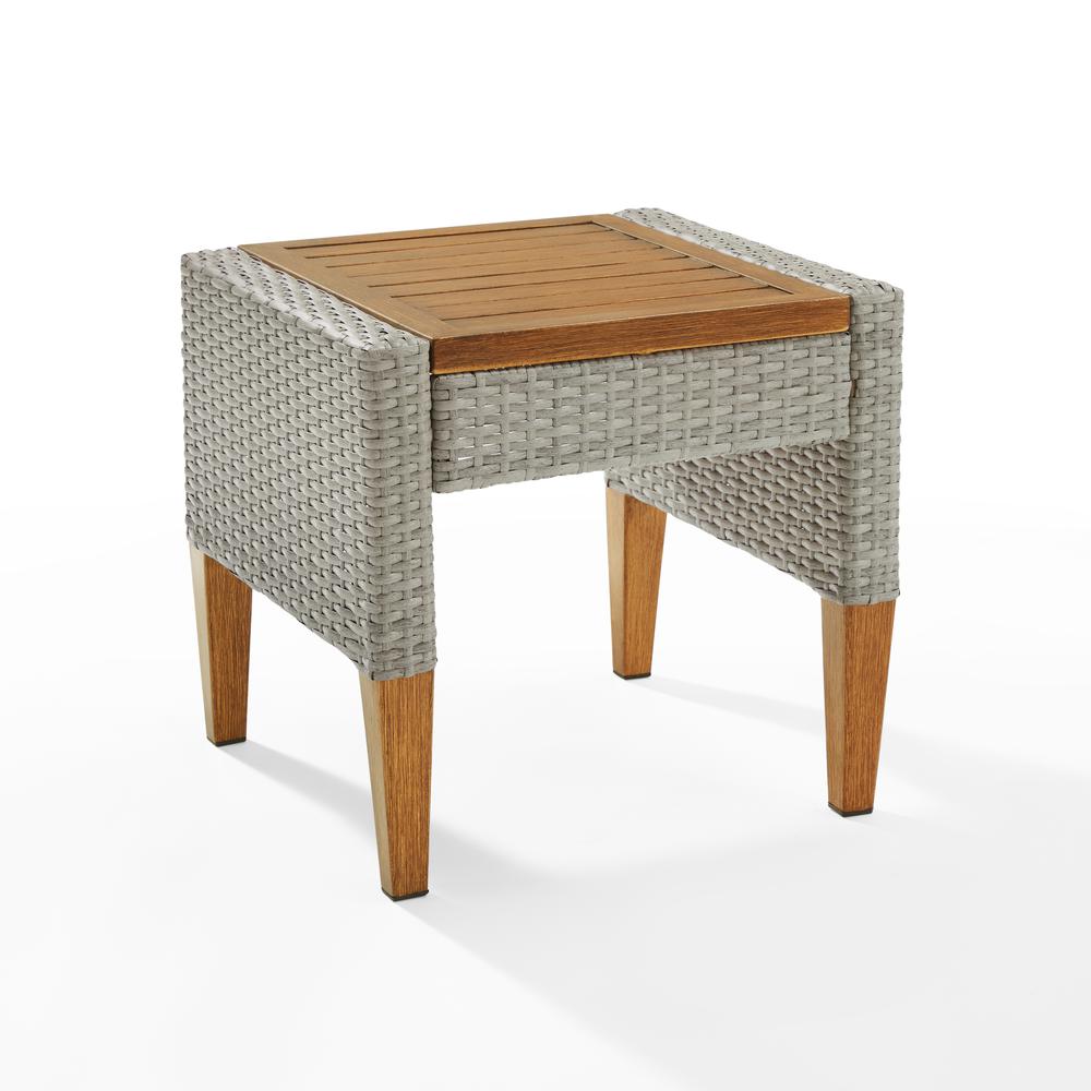 Capella Wicker Outdoor Side Table. Picture 6