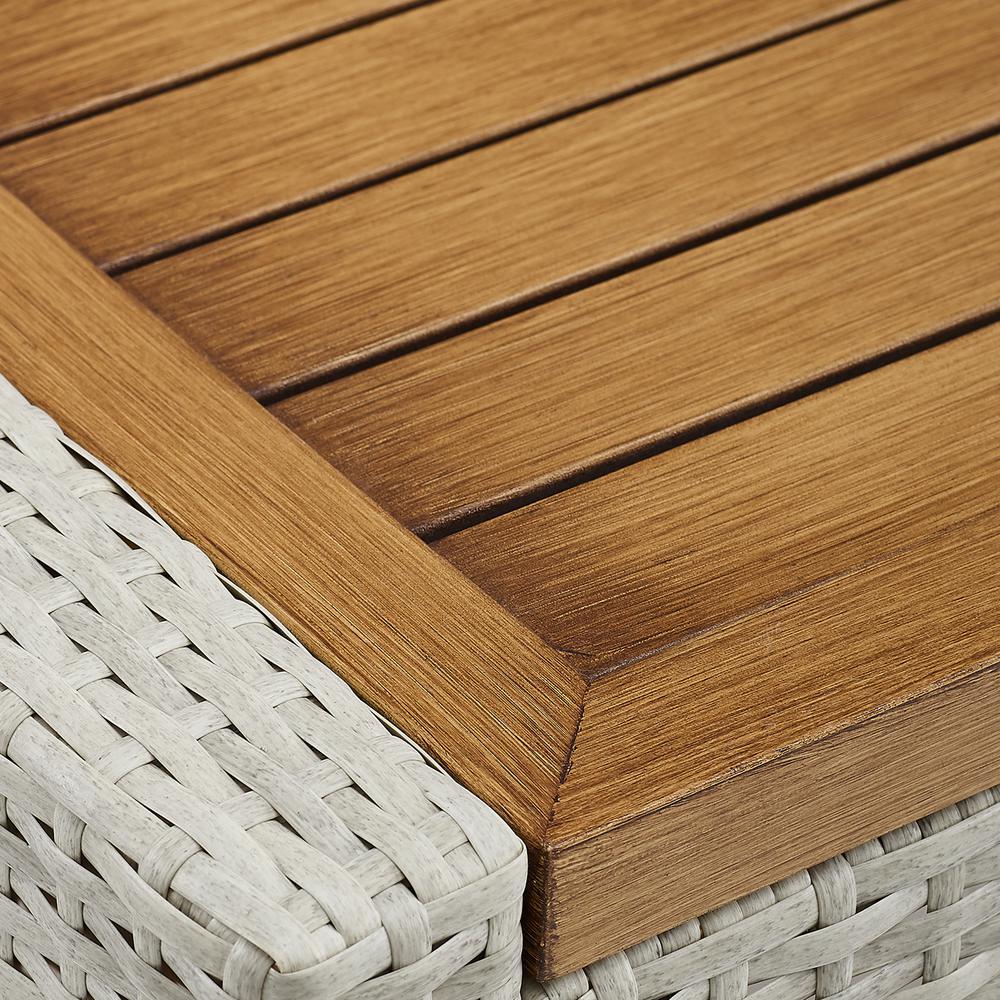 Capella Wicker Outdoor Side Table. Picture 7