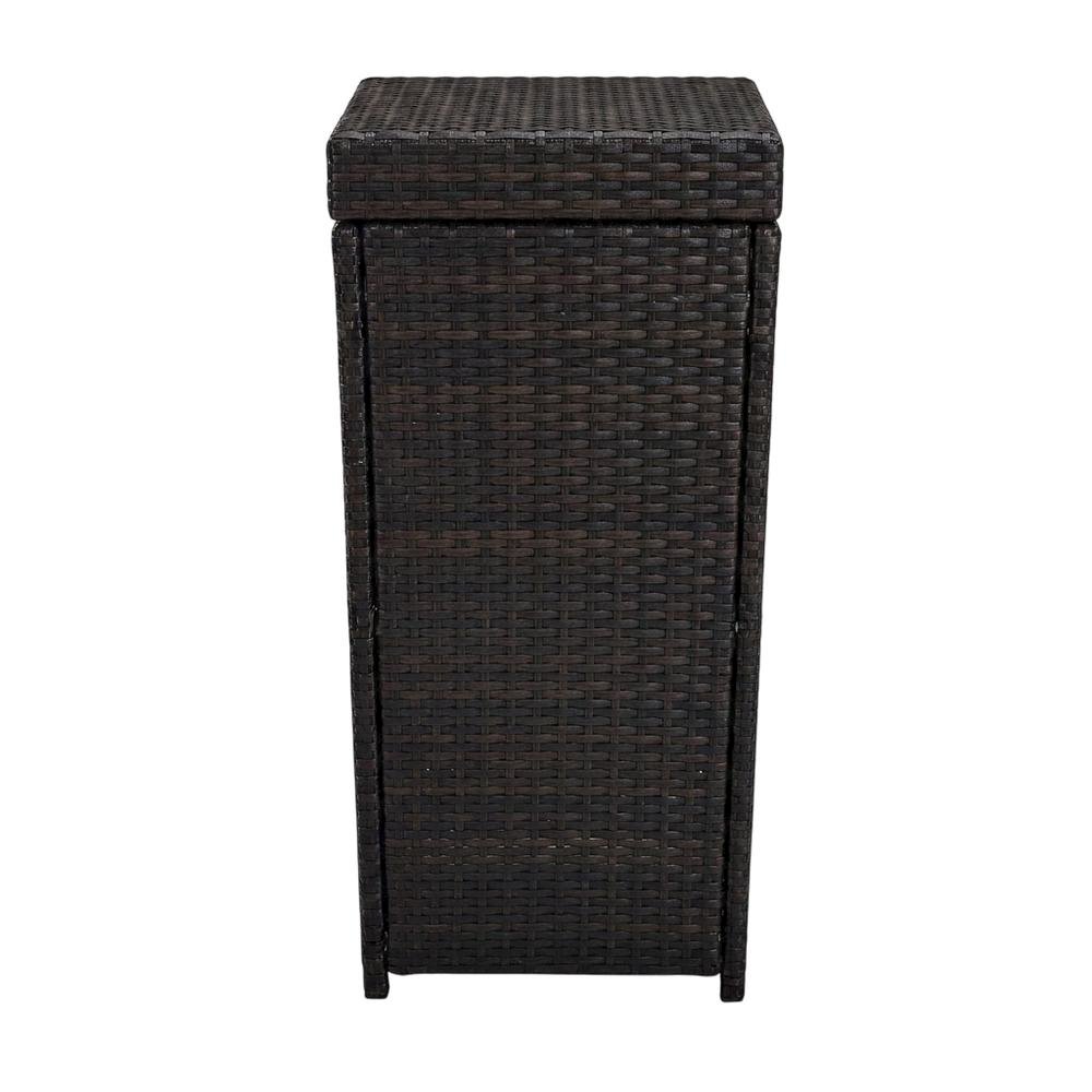Wicker Trash Can with Durable Design and Spacious Capacity for Home Use. Picture 4