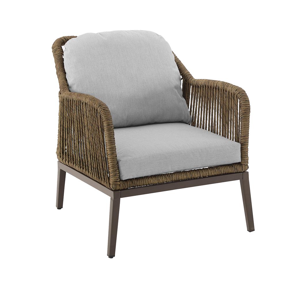 Haven 2Pc Wicker Outdoor Chair Set - 2 Armchairs. Picture 4