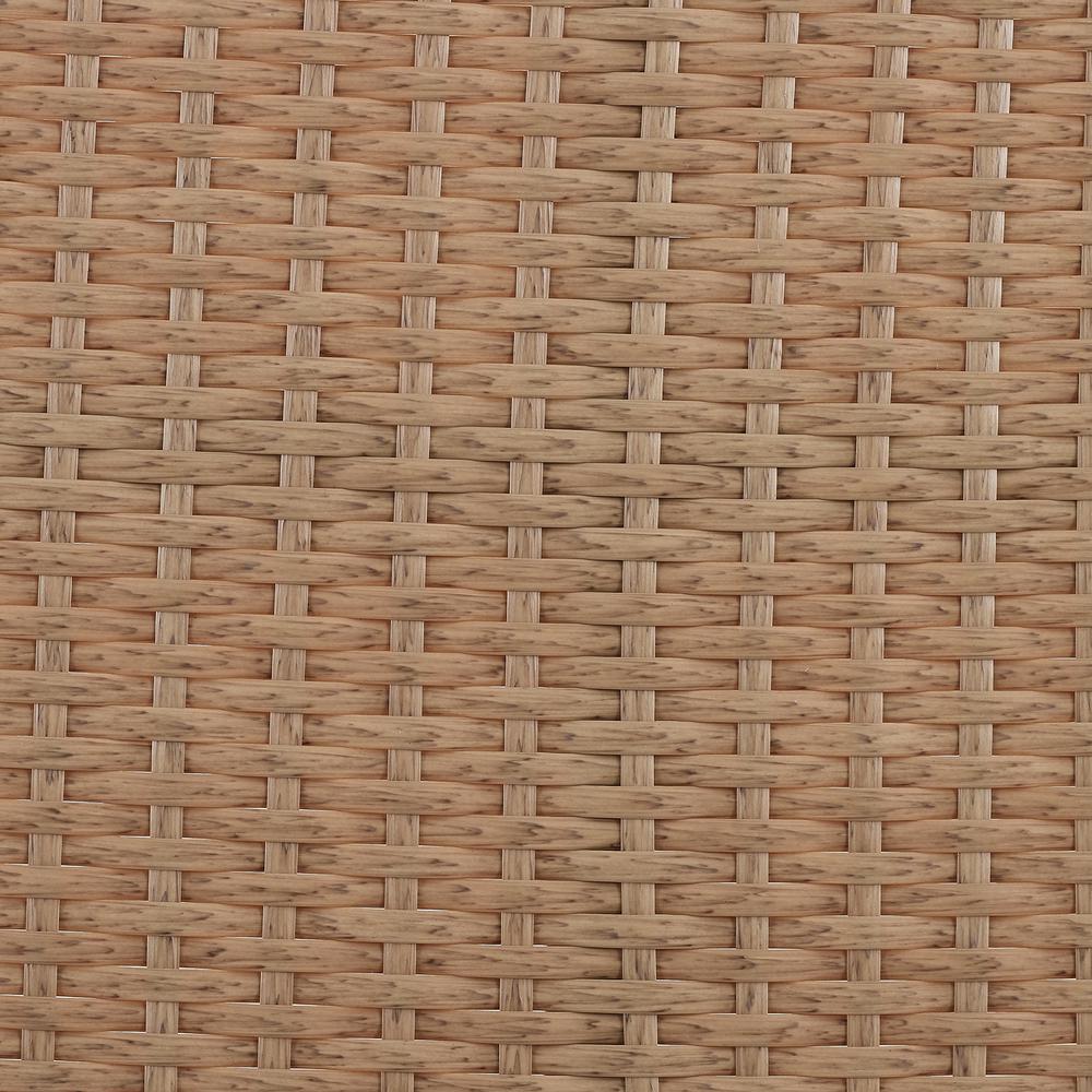 Juniper 2Pc Wicker Outdoor Loveseat Patio Furniture Set. Picture 5