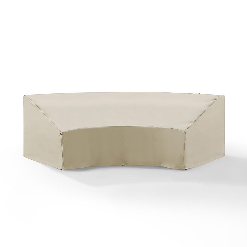 Catalina Round Outdoor Sectional Sofa Furniture Cover. Picture 4