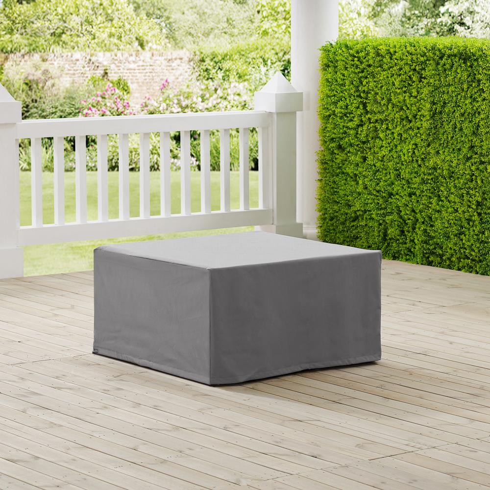 Square Outdoor Coffee Table And Ottoman Furniture Cover. Picture 4
