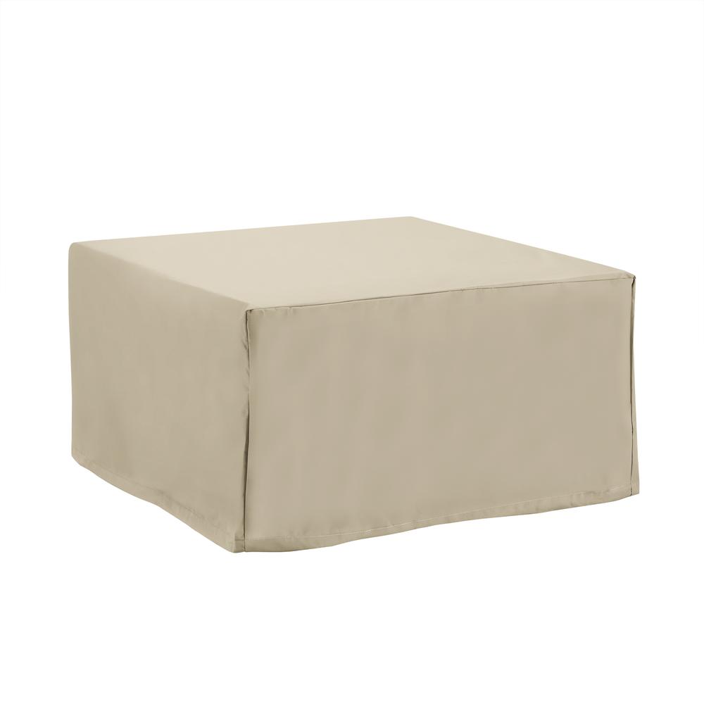 Square Outdoor Coffee Table And Ottoman Furniture Cover. Picture 1