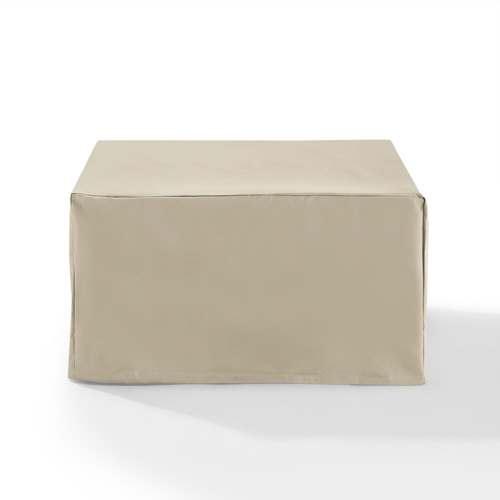 Square Outdoor Coffee Table And Ottoman Furniture Cover. Picture 2