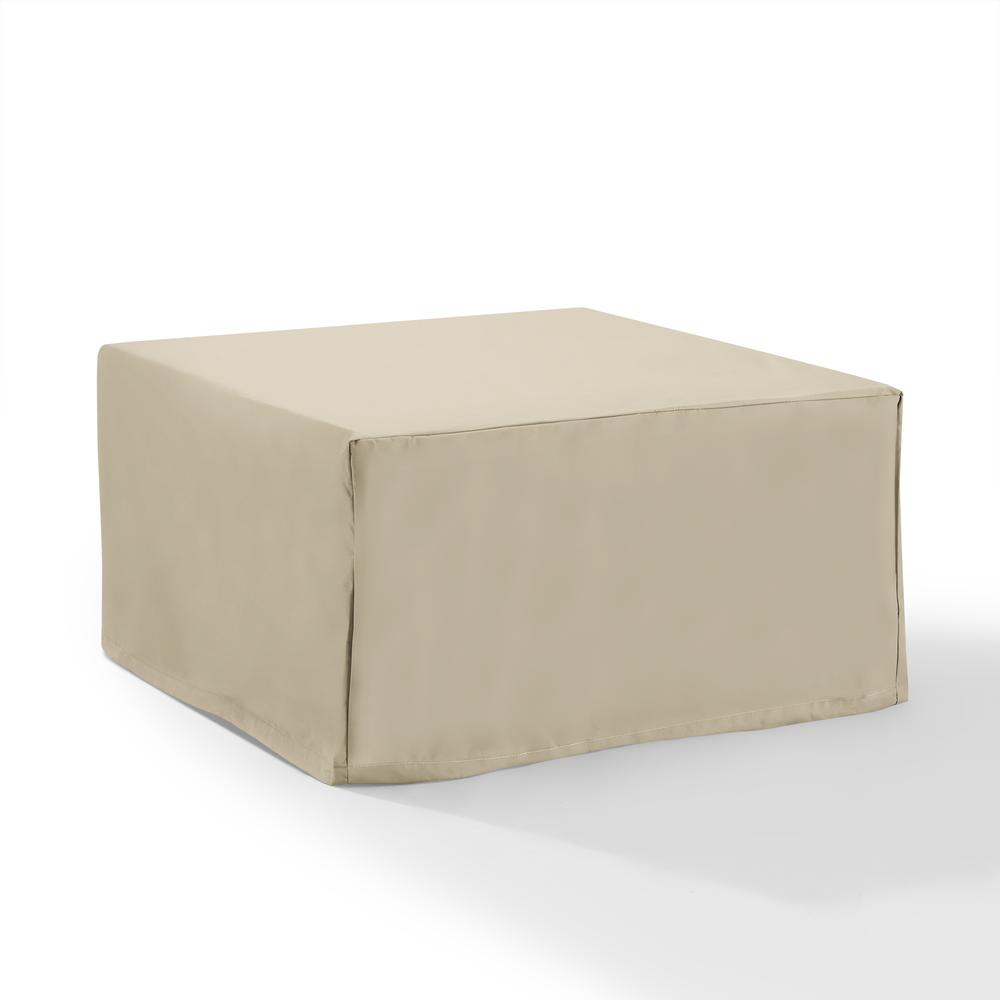 Square Outdoor Coffee Table And Ottoman Furniture Cover. Picture 3
