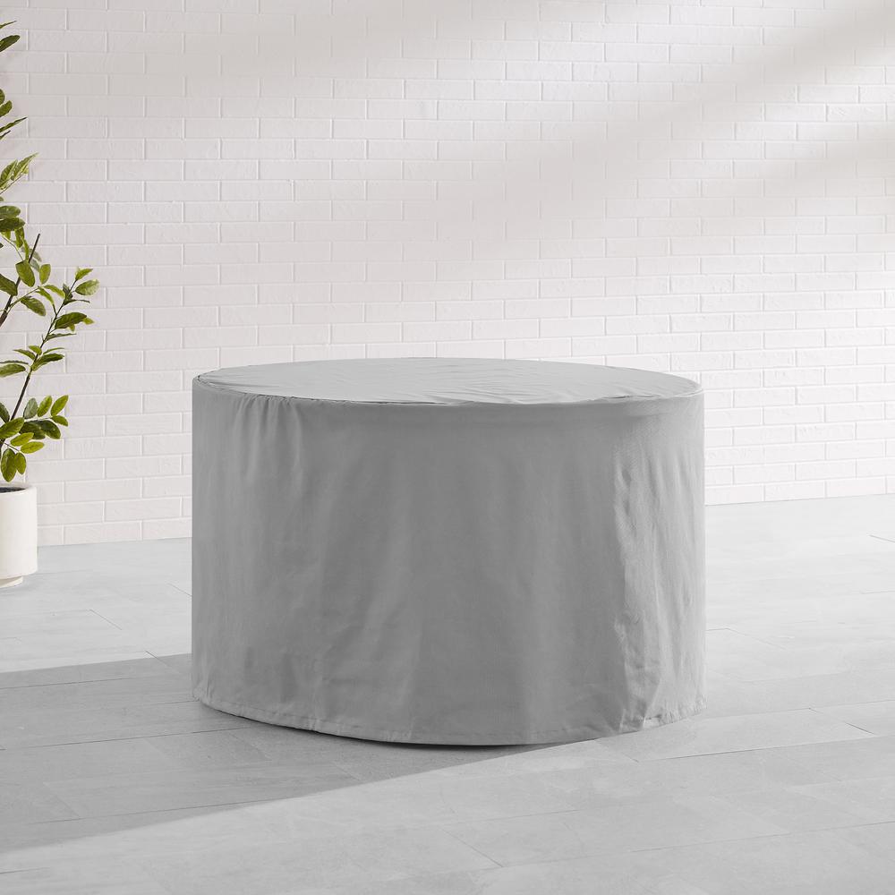 Round Outdoor Dining Table Furniture Cover. Picture 2