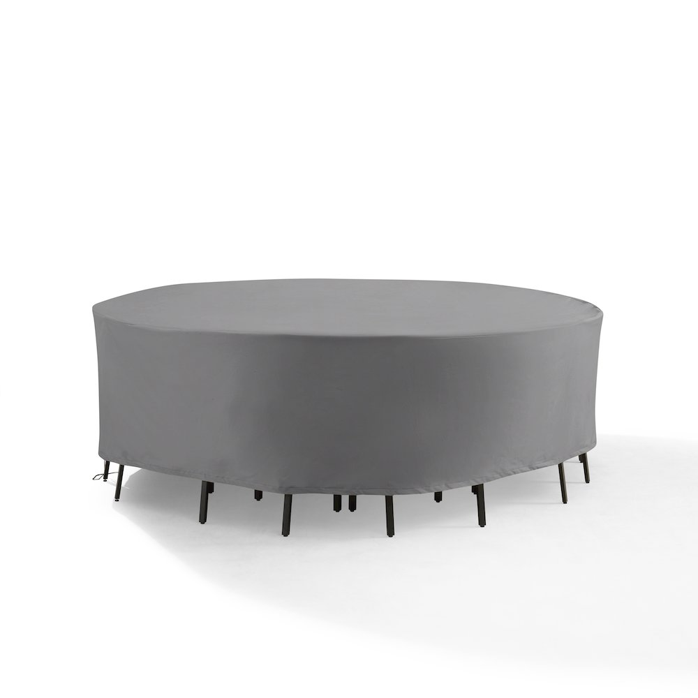 Round Outdoor Furniture Cover For Patio Set. Picture 1