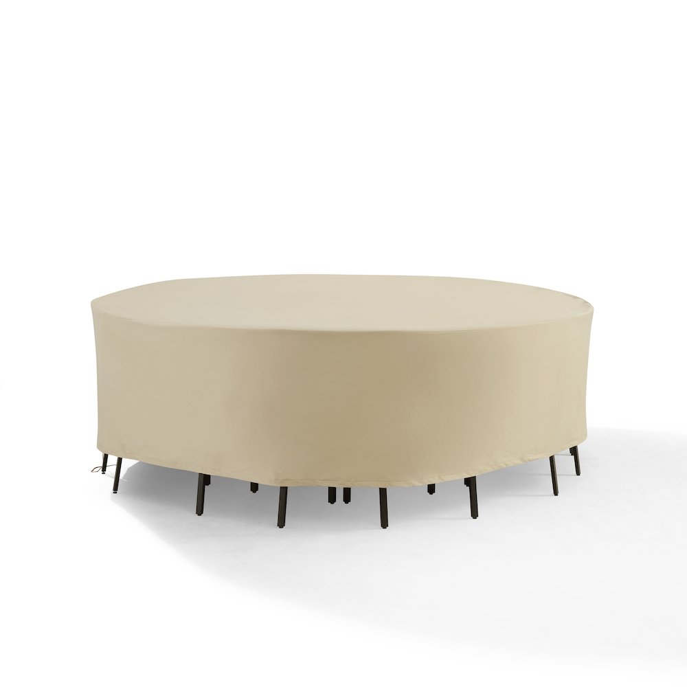 Round Outdoor Furniture Cover For Patio Set. Picture 1