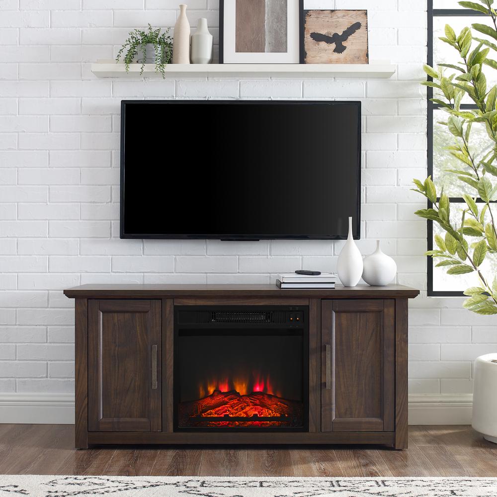 Camden Low Profile Fireplace Tv Stand For 50+ Inch Tv. Picture 3