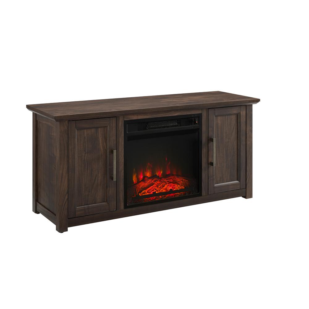 Camden Low Profile Fireplace Tv Stand For 50+ Inch Tv. Picture 1
