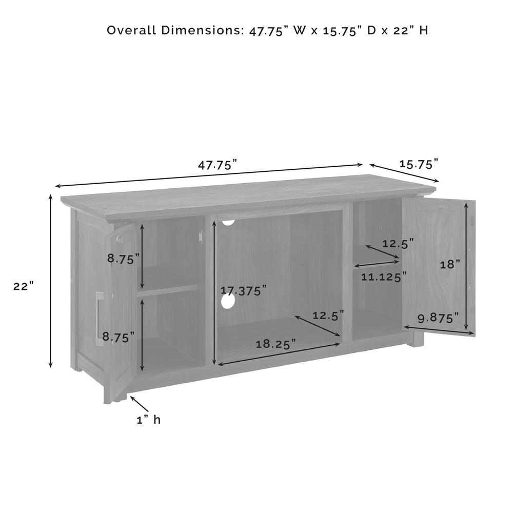 Camden Low Profile Fireplace Tv Stand For 50+ Inch Tv. Picture 12