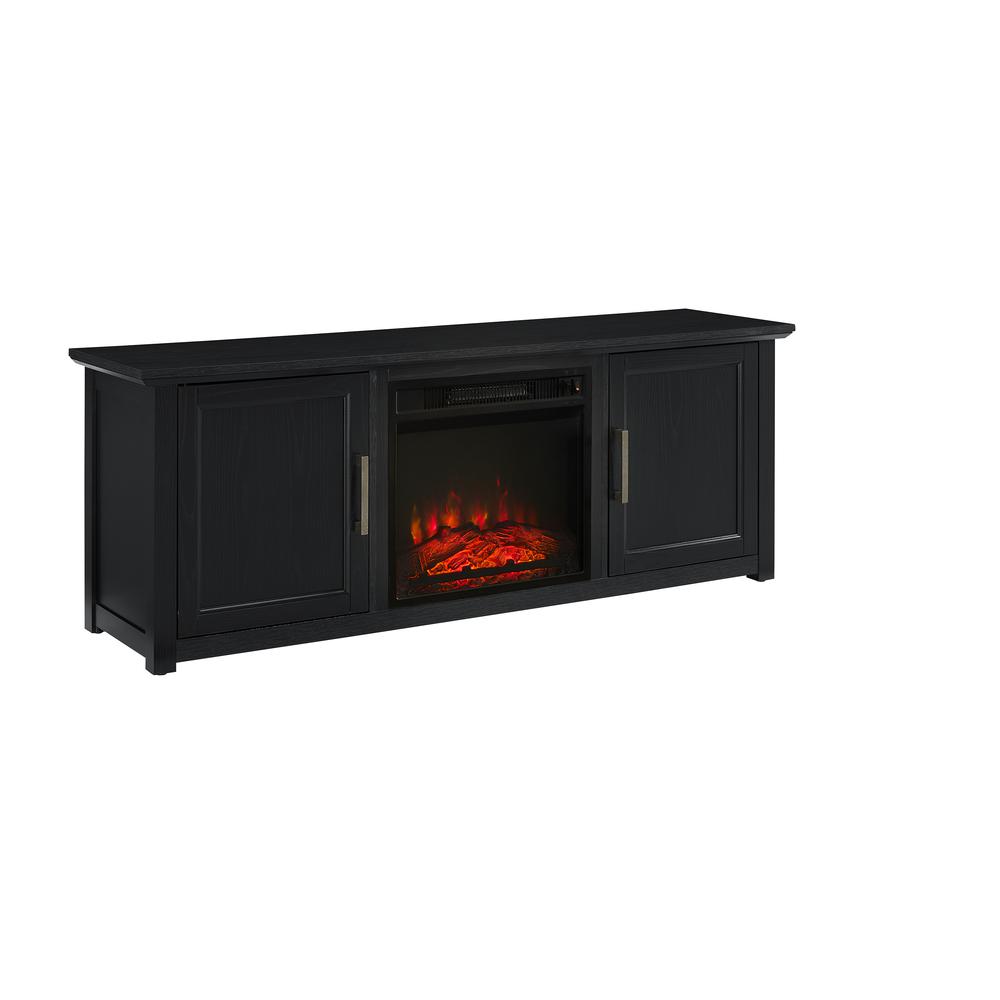 Camden Low Profile Fireplace Tv Stand For 65+ Inch Tv. Picture 1