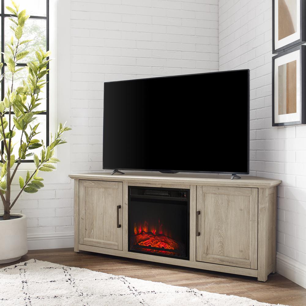 Camden Corner Fireplace Tv Stand For 65+ Inch Tv. Picture 2