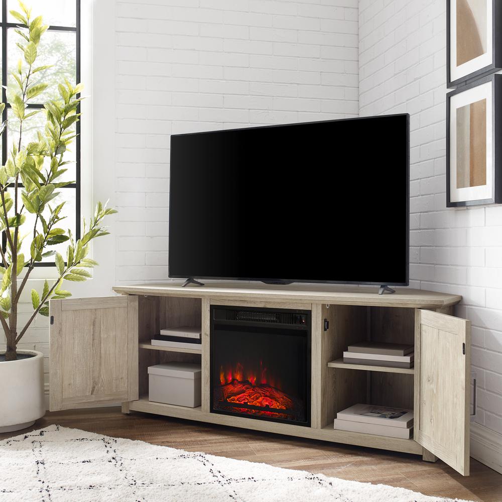 Camden Corner Fireplace Tv Stand For 65+ Inch Tv. Picture 4