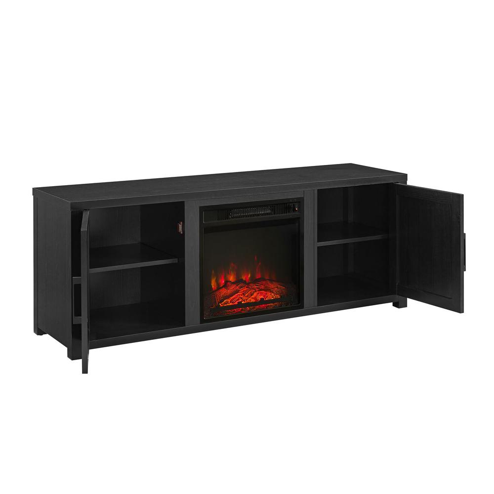 Gordon Low Profile Fireplace Tv Stand For 65+ Inch Tv. Picture 2