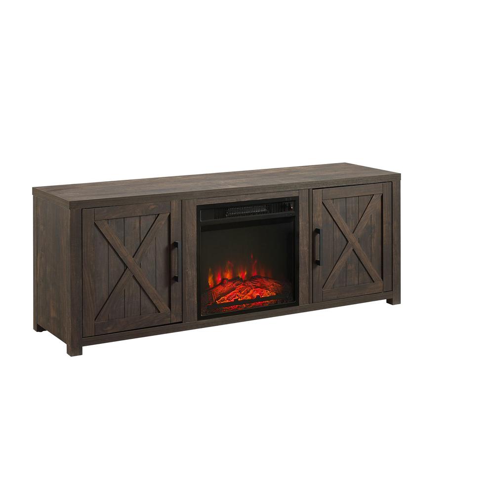 Gordon Low Profile Fireplace Tv Stand For 65+ Inch Tv. Picture 1