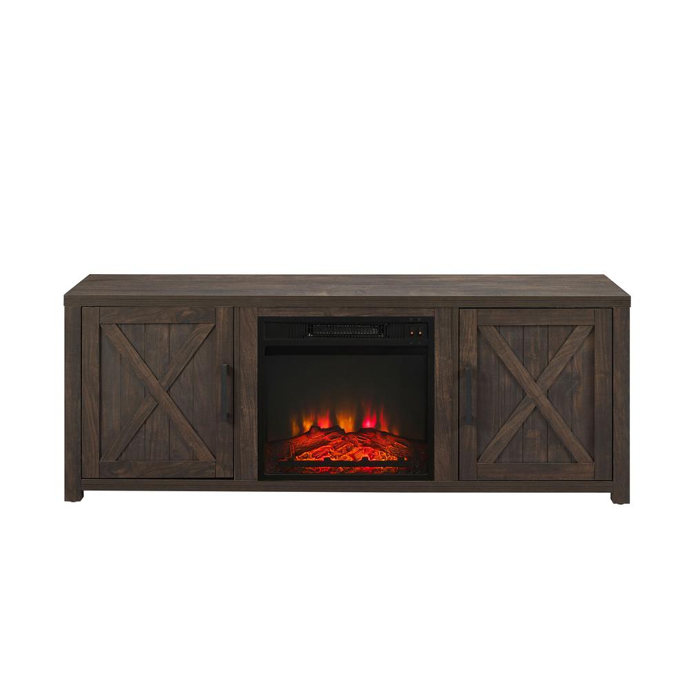 Gordon Low Profile Fireplace Tv Stand For 65+ Inch Tv. Picture 3