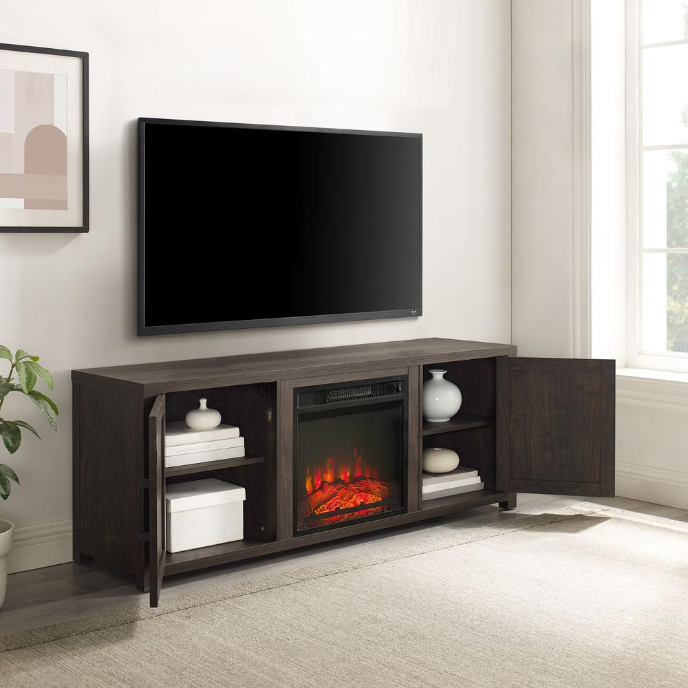 Gordon Low Profile Fireplace Tv Stand For 65+ Inch Tv. Picture 5