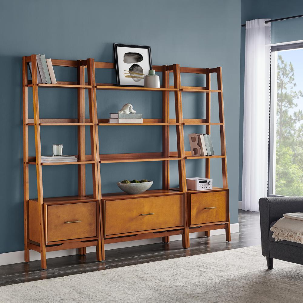 Landon 3-Piece Etagere Bookcase Set - Large Etagere & 2 Small Etageres. Picture 4