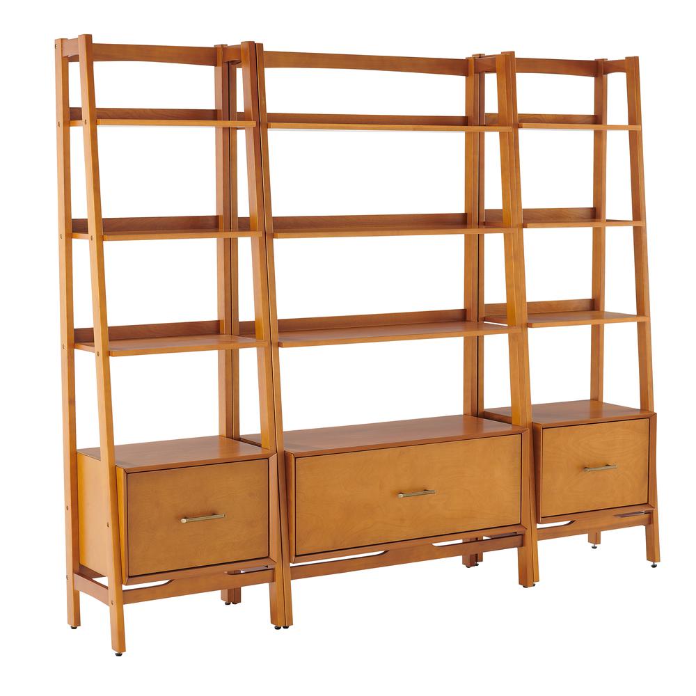 Landon 3-Piece Etagere Bookcase Set - Large Etagere & 2 Small Etageres. Picture 1
