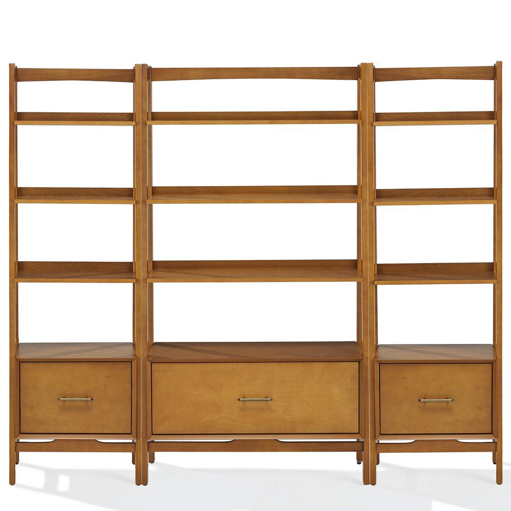 Landon 3-Piece Etagere Bookcase Set - Large Etagere & 2 Small Etageres. Picture 3