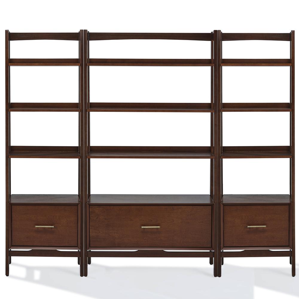 Landon 3-Piece Etagere Bookcase Set. Picture 2