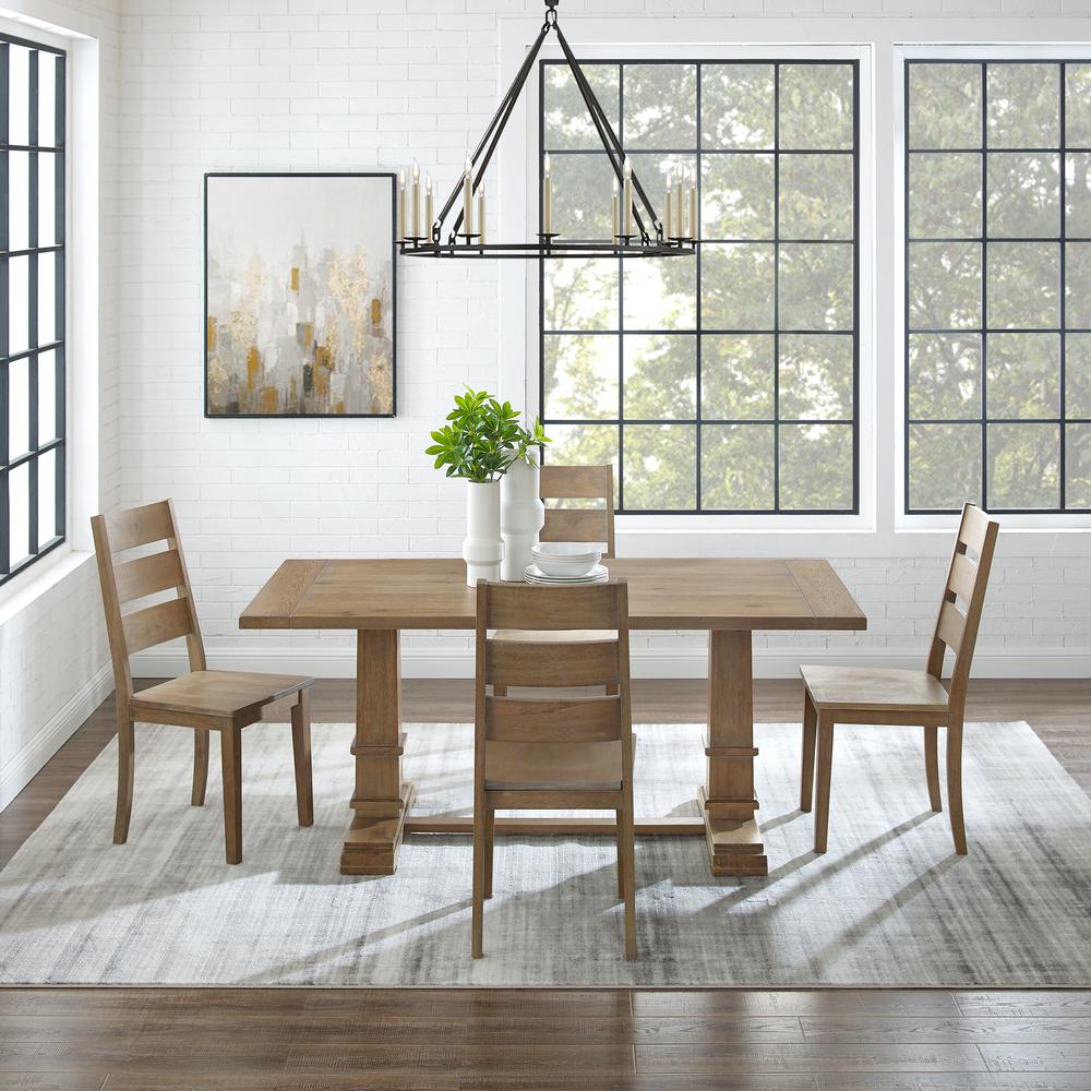 Joanna 5-Piece Dining Table Set For 4. Picture 3