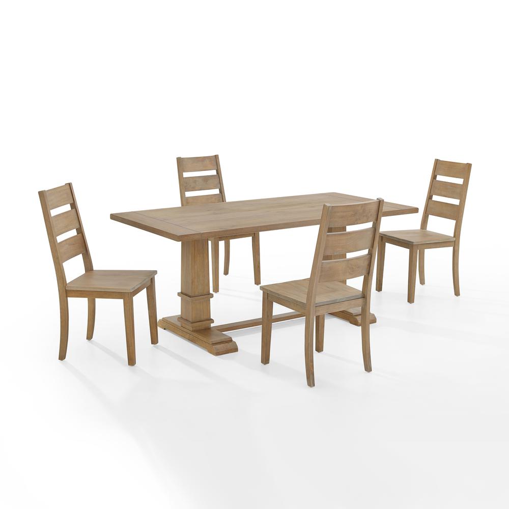 Joanna 5-Piece Dining Table Set For 4. Picture 6