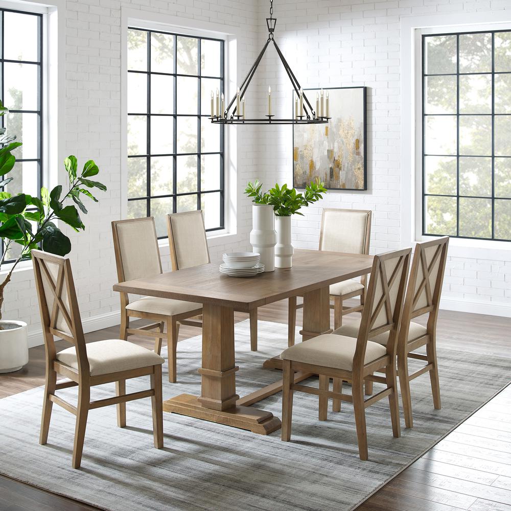 Joanna 7-Piece Dining Table Set For 6. Picture 2