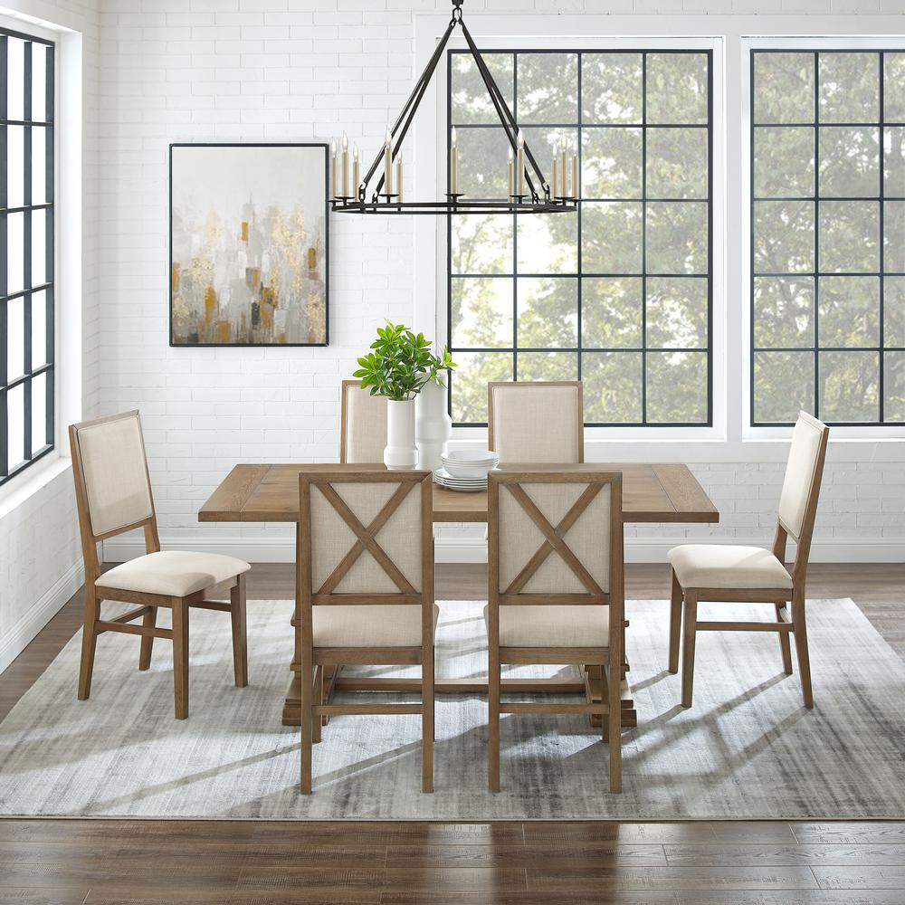 Joanna 7-Piece Dining Table Set For 6. Picture 3