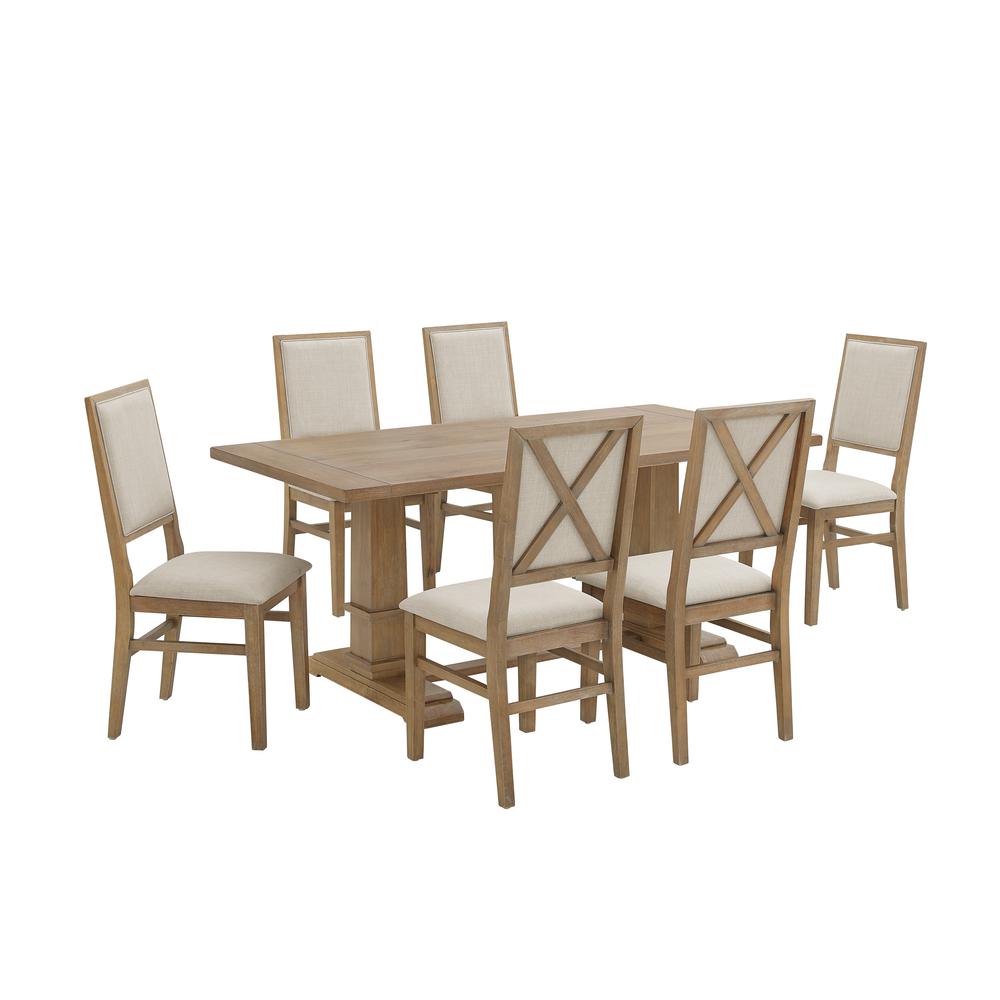Joanna 7-Piece Dining Table Set For 6. Picture 4