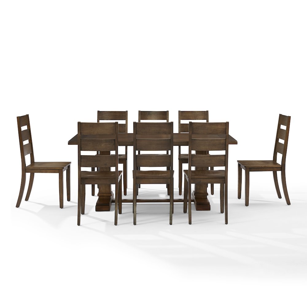 Joanna 9-Piece Dining Table Set For 8. Picture 2