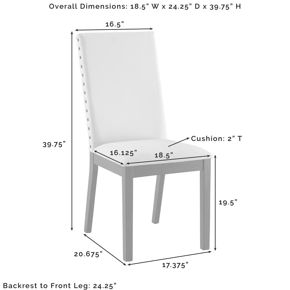 Hayden 9-Piece Dining Table Set For 8 - Table & 8 Upholstered Chairs. Picture 10
