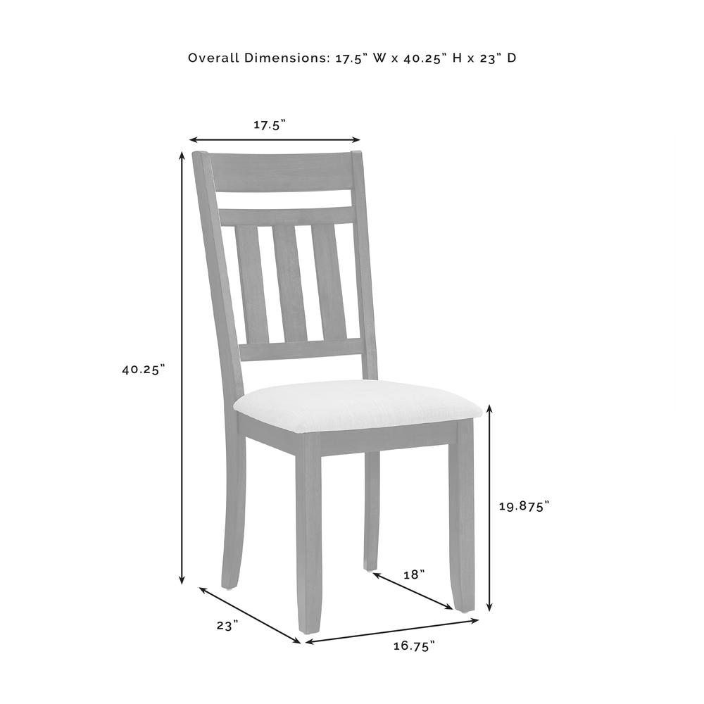 Hayden 4-Piece Slat Back Dining Chair Set. Picture 4