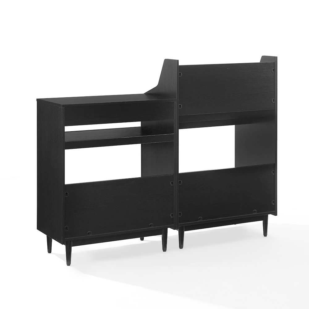 2-Piece Record Player Stand And Vinyl Storage Set. Picture 3