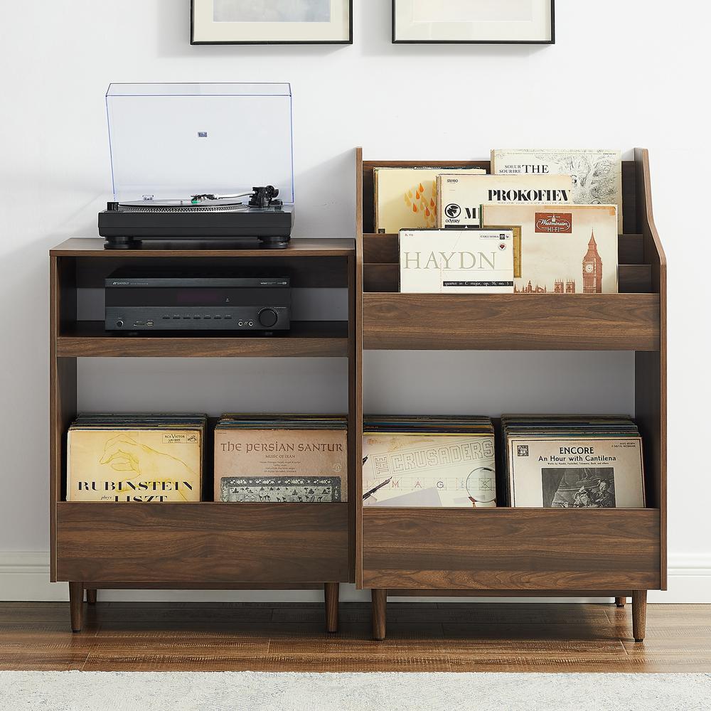 Liam 2-Pcs Record Player Stand And Vinyl Storage Set. Picture 5
