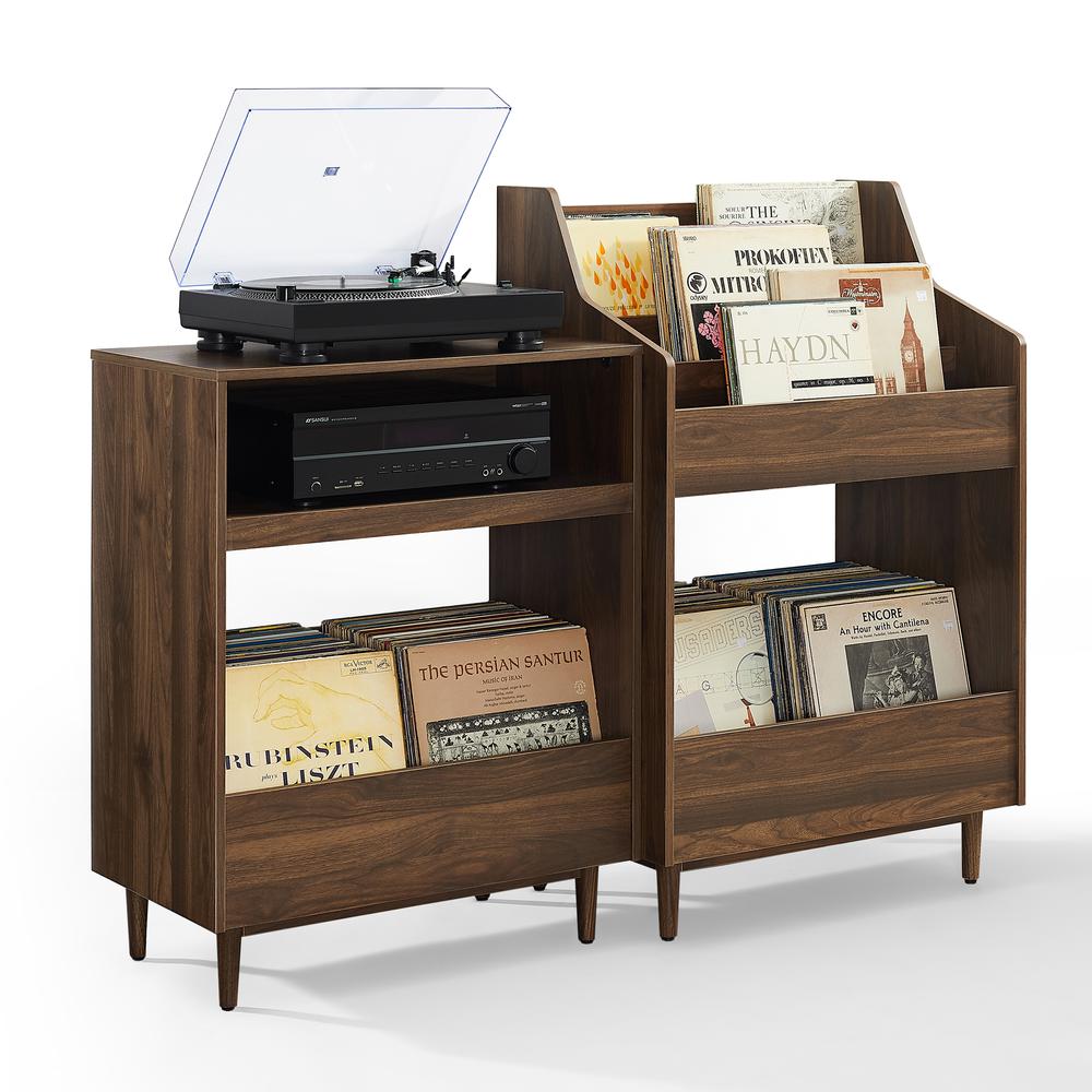 Liam 2-Pcs Record Player Stand And Vinyl Storage Set. Picture 9