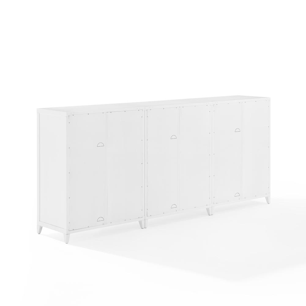 Milo 3-Piece Media Sideboard Cabinet Set. Picture 11