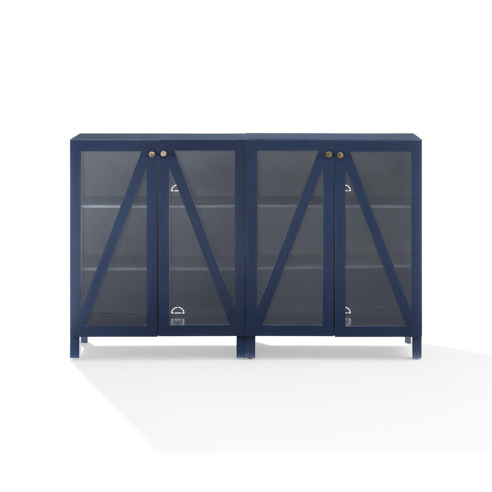 Cassai 2-Piece Media Sideboard Cabinet Set. Picture 9