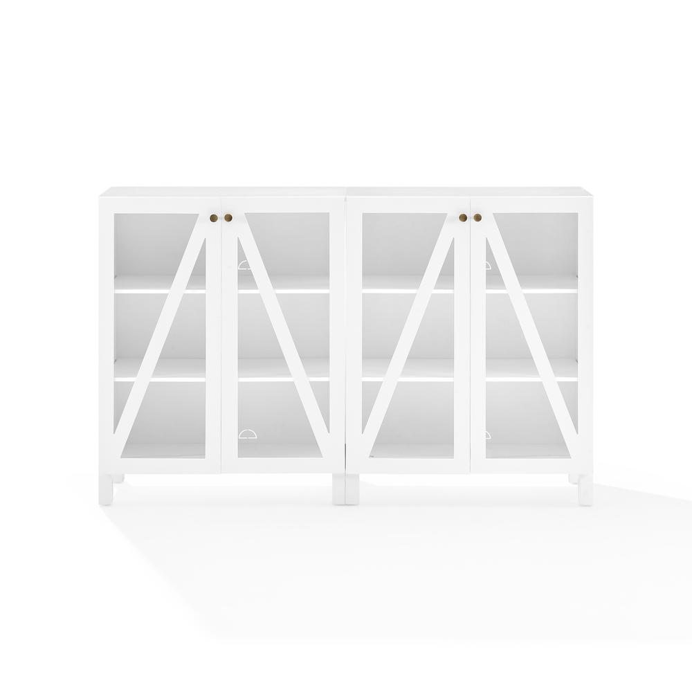 Cassai 2-Piece Media Sideboard Cabinet Set. Picture 9