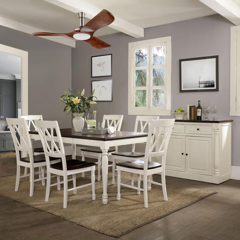 Shelby 7-Piece Dining Table Set For 6 - Table & 6 Chairs. Picture 9