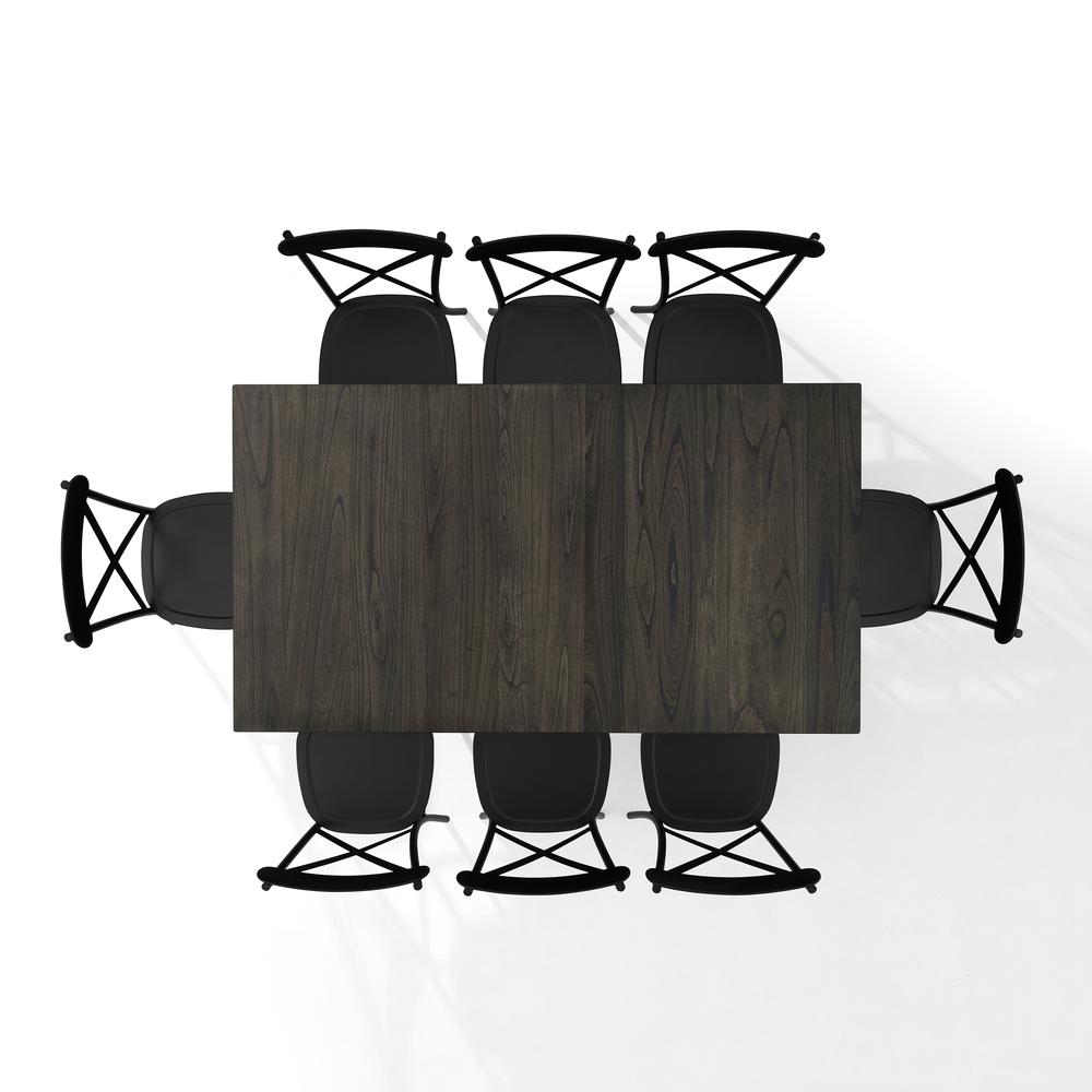 Hayden 9-Piece Dining Table Set For 8 W/Camille Chairs. Picture 9