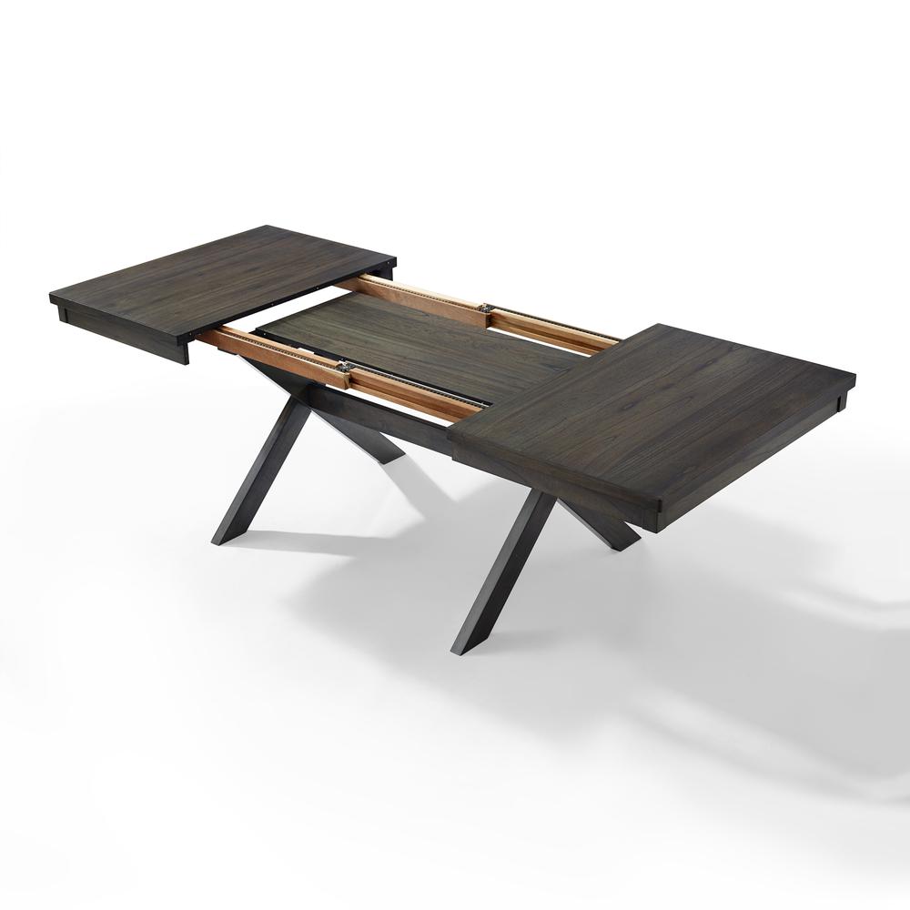 Hayden 6-Piece Dining Table Set For 7 W/Camille Chairs, Table, Bench, & 4 Chairs. Picture 16