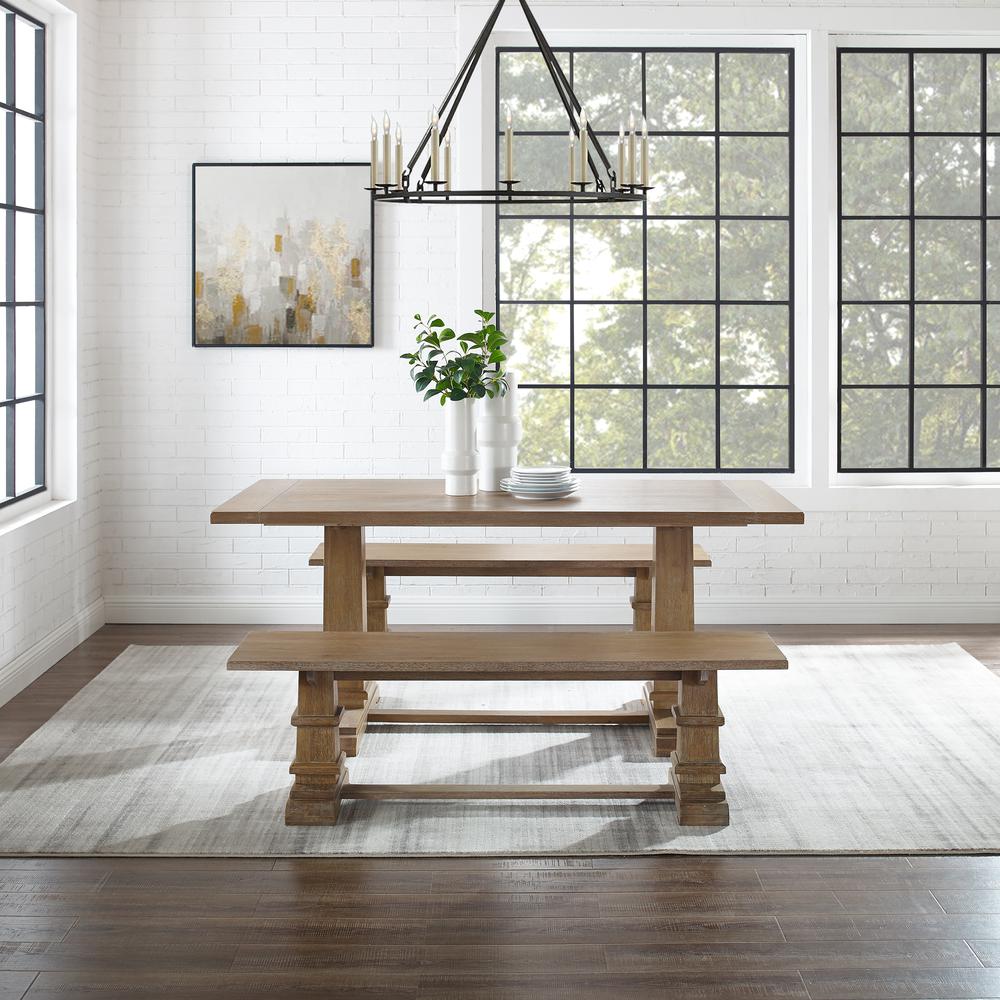 Joanna 3-Piece Dining Table Set For 6. Picture 3