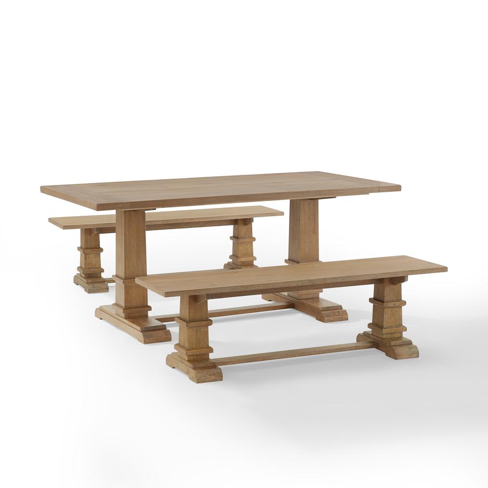 Joanna 3-Piece Dining Table Set For 6. Picture 5
